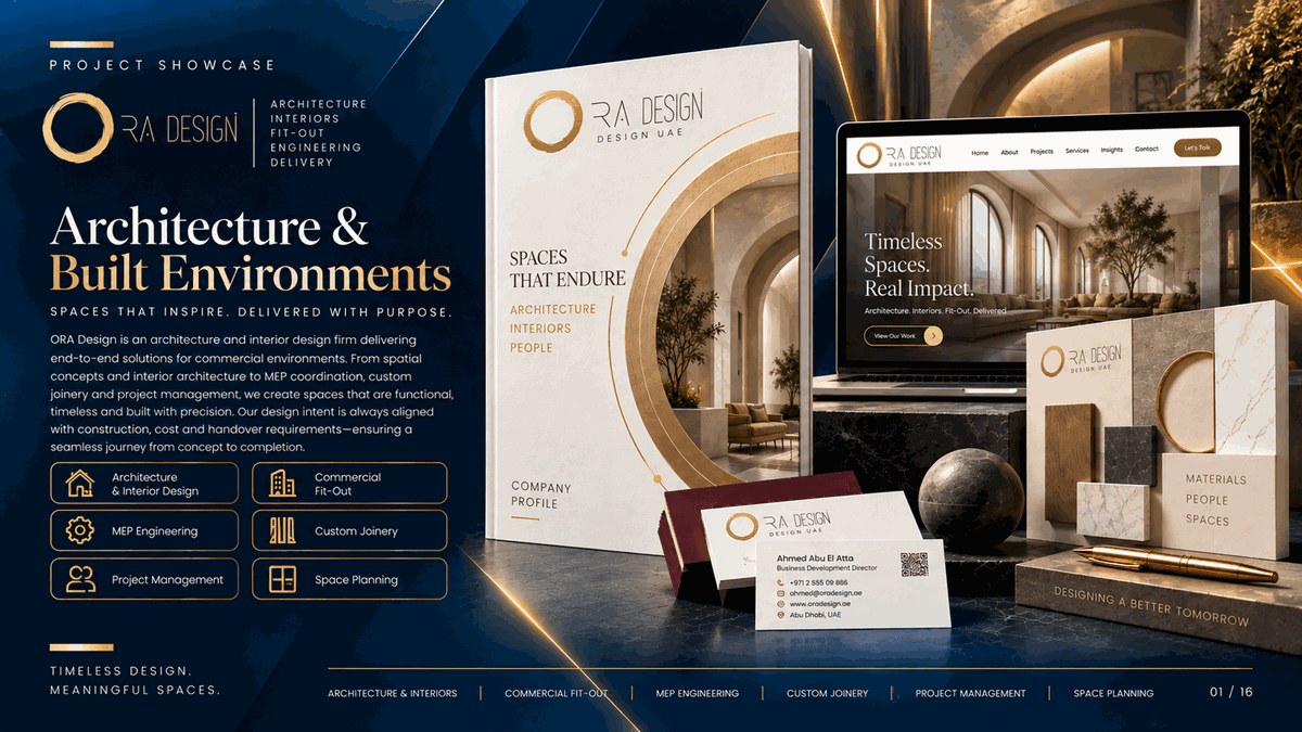 Brand and identity design project showcase