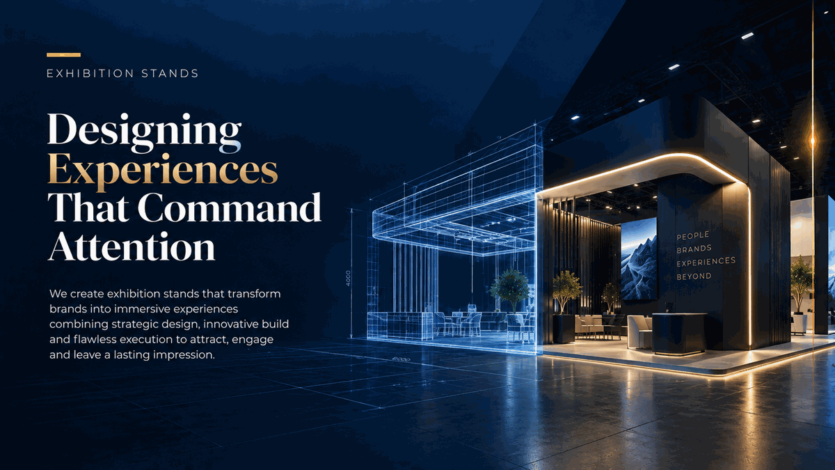 Exhibition stand design and build